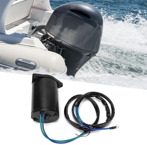 Tilt Trim Motor 69J-43880-00 Power Tilt Trim Motor Aluminum Alloy Replacement for Yamaha F200 F225 F250 LF200 200-250 H.P. in Saudi Arabia