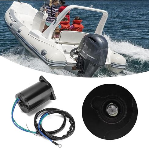 Tilt Trim Motor 69J-43880-00 Power Tilt Trim Motor Aluminum Alloy Replacement for Yamaha F200 F225 F250 LF200 200-250 H.P. in Saudi Arabia