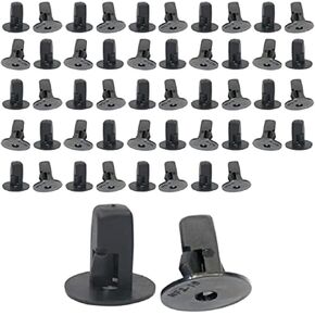 201525-673A 50x Fender Liner Screw Grommet - Wheelhouse Liner Nut Retainer Clips - Compatible with Toyota, Lexus - Replaces OEM #: 90189-06013