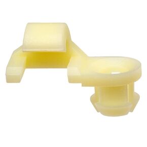 OAUTOO 10PCS Natural Nylon 3/16" Rod Size Tailgate Rod Clip for 15545178, 14037239 GM Trucks C, K 1, 2, 3