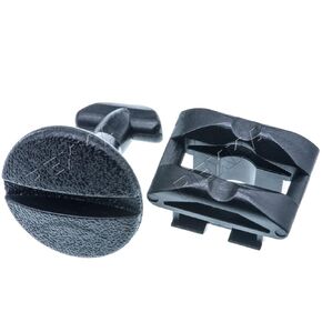 Rexka 10 Sets Tow Bracket Cover Clip Towing Eye Trim Turn Lock Insert Kit Compatible with Land Rover LR2 LR4 LR3 Range Rover Sport