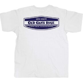 OLD GUYS RULE Men's Graphic T-Shirt, Local Legend - Father's Day, Birthday Gift - Funny Novelty Tee for Legendary Man, Hero in Kuwait