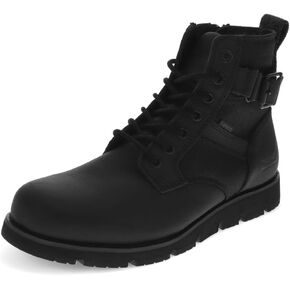 Levi's Men's Chukka Ankle Boot, Black Monochrome, 11