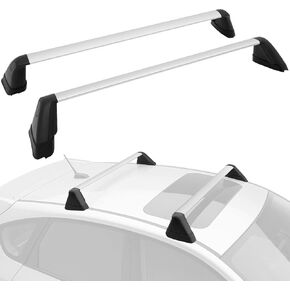 INEEDUP Crossbars 165LBS Roof Racks Compatible for Impreza 2008-2014,For WRX 2013-2014,For WRX STI 2013-2014 Silver Rooftop Luggage Canoe Kayak Carrier Rack