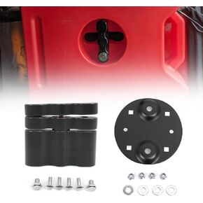 RX-DLX-PM Pack Mount Bracket Cargo Racks Double Fixing Mount Compatible with Standard Pack Mount Compatible with Fuel & Gas Can & Water Pack Mount