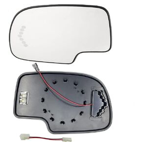 Silverado Driver Side Heated Mirror Glass Compatible with 2003-2007 Chevy Silverado Suburban Avalanche Tahoe GMC Sierra Yukon 1500 Cadillac Escalade 88944391