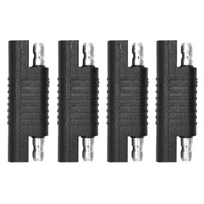 SAE Reverse Connector,SAE Polarity Reverse Adapter Connectors,Quick Disconnect Extension Cable Plugs for Solar Panel,Battery Power Charger,Automotive.(4Pack)