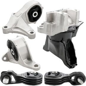 JDMON 5Pcs Engine Motor & Transmission Mount Kit Replacement for Honda CR-V 2.4L 2012 2013 2014 Compatible with A65055 / EM7073 / A65053 / EM5958 / A65069 / EM7111 / A65052 / A65070 / EM7055