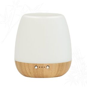 Essential Oil Diffuser, 180ml Ultrasonic Glass Aroma Diffusers for Essential Oil Large Room Diffuser, Auto-Off Timer Night Light for Gift Home Office Bedroom