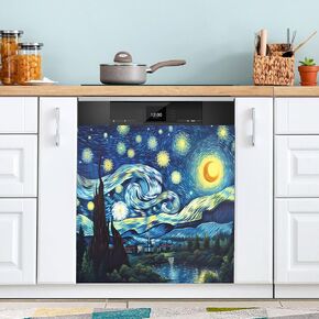 Us Flags Dishwasher Magnet Cover Dishwasher Covers for The Front Magnetic Dishwasher Cover Panel Magnetic Refrigerator Cover for Farmhouse Home Kitchen Decor - 23 X 26 in