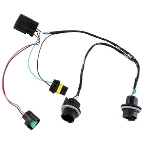 Headlight Wiring Harness Assembly Headlight Wire Harness Compatible with Chevy Silverado 1500 2500HD 3500HD 2008-2014 Replace# 15841609 25962806 645745 (Front Left or Right Lamp Socket Wire)