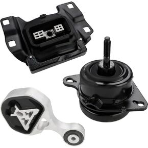 JDMON 3Pcs Engine Motor & Transmission Mount Replacement for Ford Explorer 2.3L FWD 2016 2017 2018 2019 Compatible with A5634, A5875, A5917