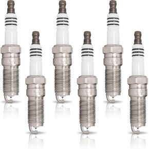 ENA Iridium Spark Plug for SP534 SP580 Compatible with Ford Explorer Expedition Police Interceptor Sedan Utility Flex Transit150 Transit250 Transit350 HD Lincoln MKS MKT Navigator V6 Set of 6