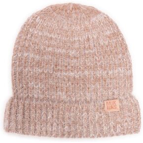 MUK LUKS Womens Eyelash Rib Beanie