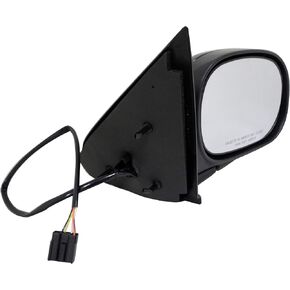Dorman 955-681 Passenger Side Power Door Mirror - Folding with Signal Compatible with Select Ford Models, Black