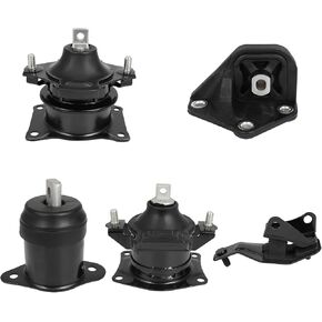OCPTY 5PCS Engine Motor Mount and Transmission Mount Set Compatible for Honda Accord 2003 2004 2005 2006 2007 L4 2.4L, Automatic Transmission # A4526HY, A4517, A4516, A4510, A4542