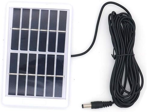 مجموعة من قطعتين من خلايا الألواح الشمسية الصغيرة 6 فولت 1.2 وات، موصل تيار مستمر سلكي 3 متر، لطاقة الطاقة الشمسية، المنزل DIY، إضاءة الحديقة، المشروعات العلمية - الألعاب - شاحن البطارية in Kuwait