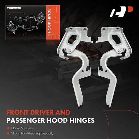 مفصلات غطاء محرك السيارة الأمامية والركاب A-Premium متوافقة مع Toyota RAV4 2013 2014 2015 2016 2017 2018، الجانب الأمامي الأيسر والأيمن، مجموعة قطعتين، استبدال # 534100R070، 534200R070 in Saudi Arabia
