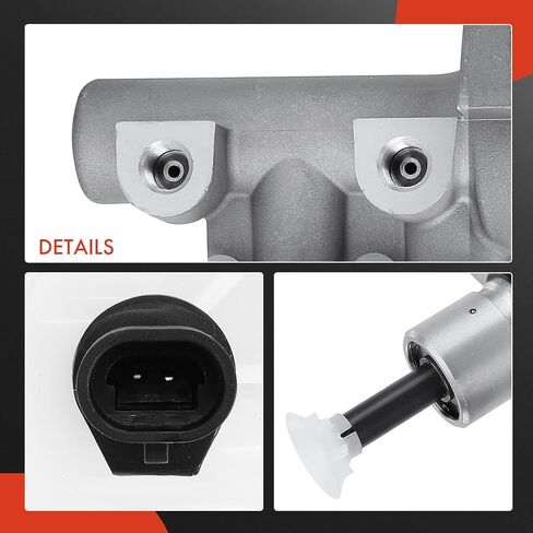 A-Premium Brake Master Cylinder with Reservoir and Sensor Compatible with Chevrolet, Pontiac and Saturn Vehicles - Malibu 2006-2008, G6 2005-2007, Aura 2007 - Replace# 22681430, 15221998 in Saudi Arabia