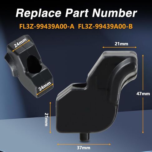 وسادة مطاطية لإيقاف الباب الخلفي LH & RH مناسبة لفورد F-150 2015-2020 استبدال #: FL3Z-99439A00-B FL3Z 99439A00-A in Kuwait