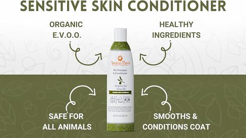 Aroma Paws Dog Shampoo – Cleansing Wash, Conditioning, Moisturizing – Healthy Ingredients – Aromatic Grooming Puppy Shampoo – Tearless Cleaner, Lemongrass Vanilla Bean 13.5 oz in Kuwait