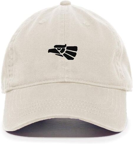Mexican Eagle Baseball Cap Embroidered Cotton Adjustable Dad Hat in Saudi Arabia
