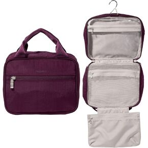 Baggallini Unisex's Hanging Travel Toiletry Kit-Lightweight 6x10 Inch Makeup Bag Toiltery