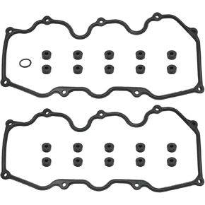 VS50251R Engine Valve Cover Gasket Set Replacement for Nissan Infiniti Vehicle 1984-2004 200SX 300ZX D21, 1990-2000 QX40 M30, Replace VS50251R VS50251R-1