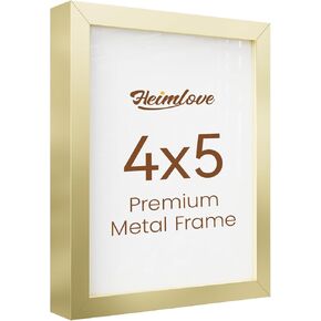 18x26 Aluminum Picture Frame, Metal Picture Frame Wall Mounting Horizontally or Vertically, Photo frame with Tempered Glass - Poster Frame Simple and Elegant Decor for Wall - 1 Pack - Gold