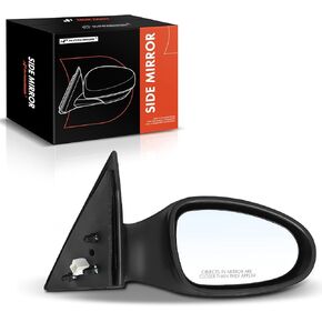 A-Premium Pair (2) Driver and Passenger Side Power Door Mirror - Compatible with Nissan Altima 2002 2003 2004 - Non-Heated Non-Folding Black Outside Rear View Mirror - Replace# 963023Z000