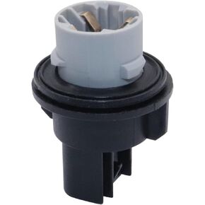 XQSMWF Turn Signal Lamp Socket Connector Plug and Play Compatible with Dodge Ram 1500 2009-2012 2500 3500 2011-2012 3 Pin with Rubber Sealing Ring Replace 68083021AA Parking Lamp Bulb Plug Sockets