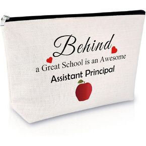 مساعد المدير هدية التقدير حقيبة ماكياج شكرا لك هدية للرئيس المعلم مساعد المدير هدية للنساء هدية التقاعد لمساعد المدير هدية عيد الميلاد حقيبة مستحضرات التجميل السفر in Kuwait