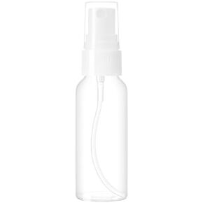 50 PCS 2oz / 50ml Clear Plastic Spray Bottles, Empty Spray Bottles with Caps, Fine Mist Travel Bottle, Refillable Liquid Containers, Mini Spray for Hair Spray, Perfumes and Other Liquids