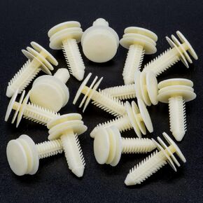 Rexka 25pcs Door Trim Panel Retainer Clips Fastener Rivet 10153057 for GM Chevy GMC Oldsmobile Pontiac Buick Trucks Pickups SUVS