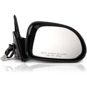For Dodge Dakota 1997 1998 1999 2000 Door Mirror Passenger Side | Textured | Power | Non-Heated | Replacement For 55154842AB | CH1321157