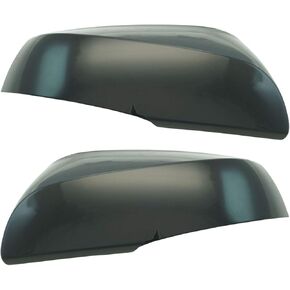 TRQ Black Paint to Match Mirror Cap LH RH Set of 2 Pair Compatible with Toyota Tacoma Pickup