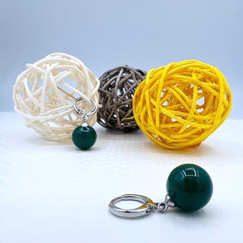 Mall of Style Potara Earrings for Men & Women - Anime Earrings - Agate Potara Jewelry - Japanese Jewelry in Kuwait