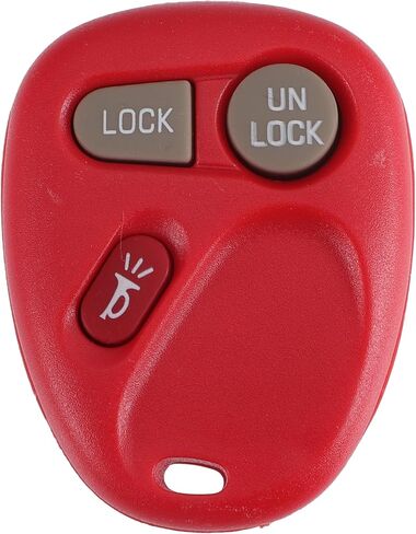 X AUTOHAUX 315MHz KOBLEAR1XT Replacement Keyless Entry Remote Key Fob for Chevrolet Silverado for GMC Sierra 1500 2500 3500 2001-2002 for Chevy Suburban 1500 2500 2001-2002 3 Buttons Key Red in Kuwait