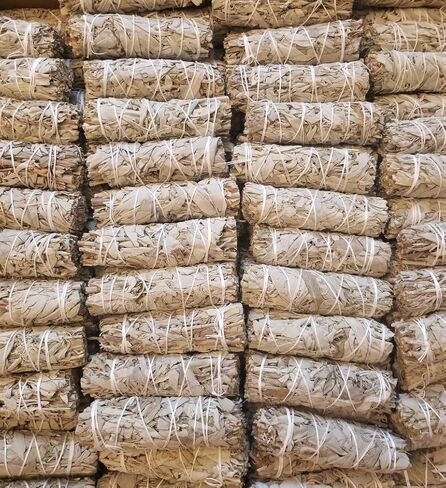 Bulk Sage Bundles Wholesale 25 Pack, Fresh Organic Smudge Sticks, White Sage Sticks for Home Cleansing, Smudging Sage Bulk, Wholesale Sage with Instructions, Charitable! (White Sage - 25 Sticks) in Saudi Arabia