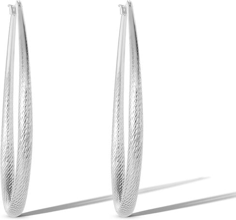 Jessica Simpson Womens Hoop Earrings - Silver-Tone or Gold-Tone Hoop Earrings for Women in Saudi Arabia