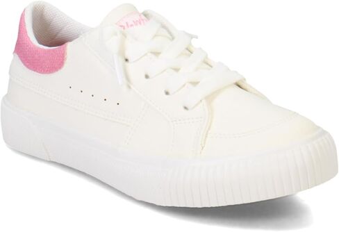 حذاء رياضي للفتيات من Blowfish Malibu، Cambria-K - للأطفال الصغار والأطفال الكبار أبيض/وردي in Kuwait