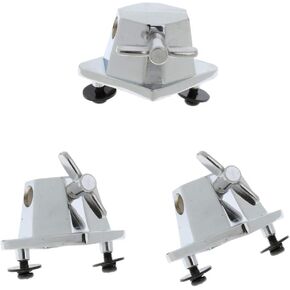 Baosity 3 Lot Floor Tom Drum Leg Bracket Mount Support Drum Set Parts for Drum Musical Instrument