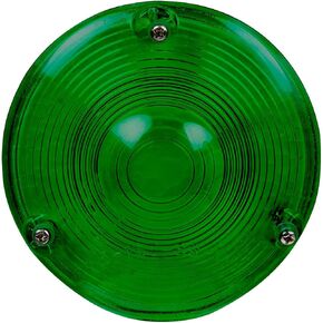 GG Grand General 84072 Green Glass Lens for 4 Inches Combination Light (Pack of 2)