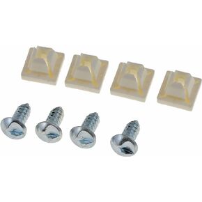 Dorman 49258 License Plate Screw Kit, 4 Pack