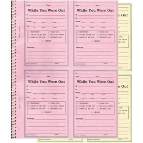 Telephone Message Book 8.5" X 11"