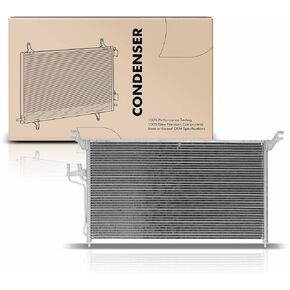 A-Premium Air Conditioning A/C Condenser Compatible with Infiniti FX35 FX45 2003-2008 3.5L 4.5L, Replace# 3420, 92100CG010