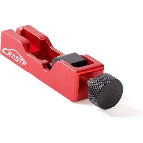 RASTP Universal Spark Plug Gap Tool, Spark Plug Gapper Compatible with Most 10mm 12mm 14mm 16mm Spark Plugs, Red