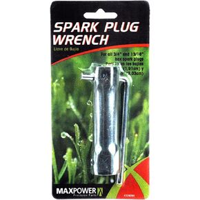 Maxpower 339066 Universal Spark Plug Wrench for 3/4 Inch Hex Short Plugs, 13/16 Inch Standard Plugs