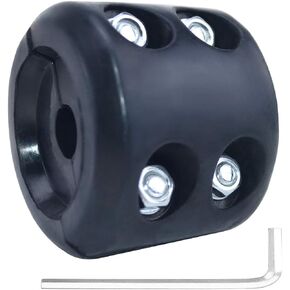 YZ-Room Winch Cable Hook Stopper Durable & Shock Absorbent Winch Stopper Winch Accessories for Wire & Synthetic Cables ATV Accessories - Prevent Pulling, Bouncing & Fraying (Black)