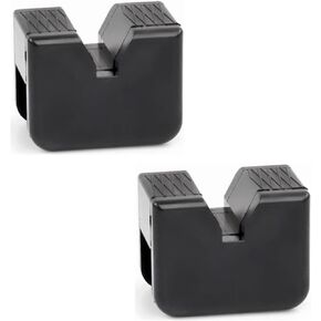 Universal Jack Stand Rubber Pads, Fits 2-3 Ton Jack Stands, Pinch Weld Jack Adapter Protector (2 Pack)